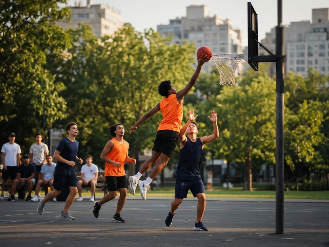 Torneos de baloncesto y 3x3, cancha a cancha.