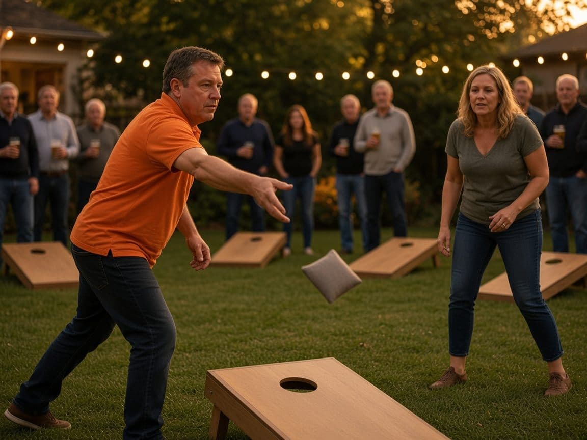 Turnaje Cornhole, dráha po dráze do 21.