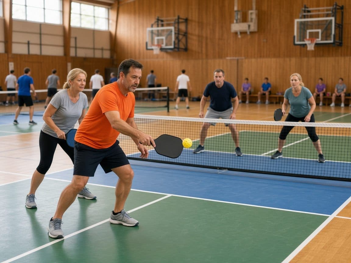 Pickleball turnaje, od klubových kol až po víkendové otevřené.