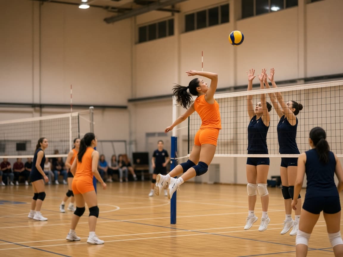 Τουρνουά βόλεϊ, μετρημένα σε σετ, όχι σε γκολ.